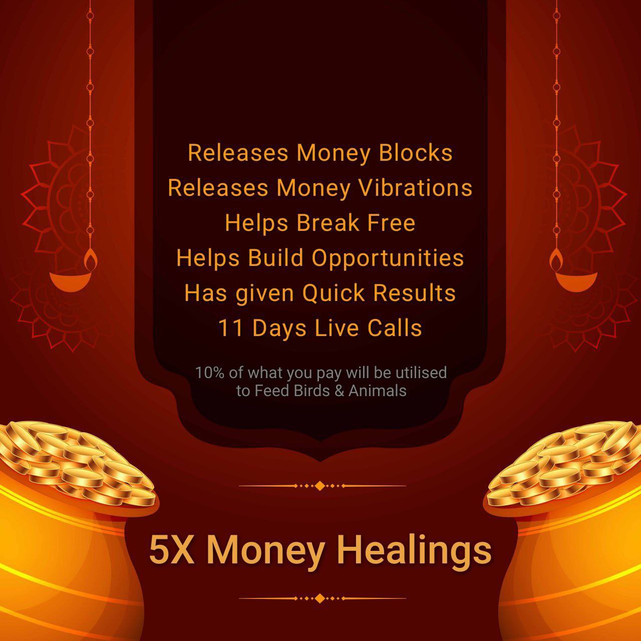 5X Money Healing Sessions