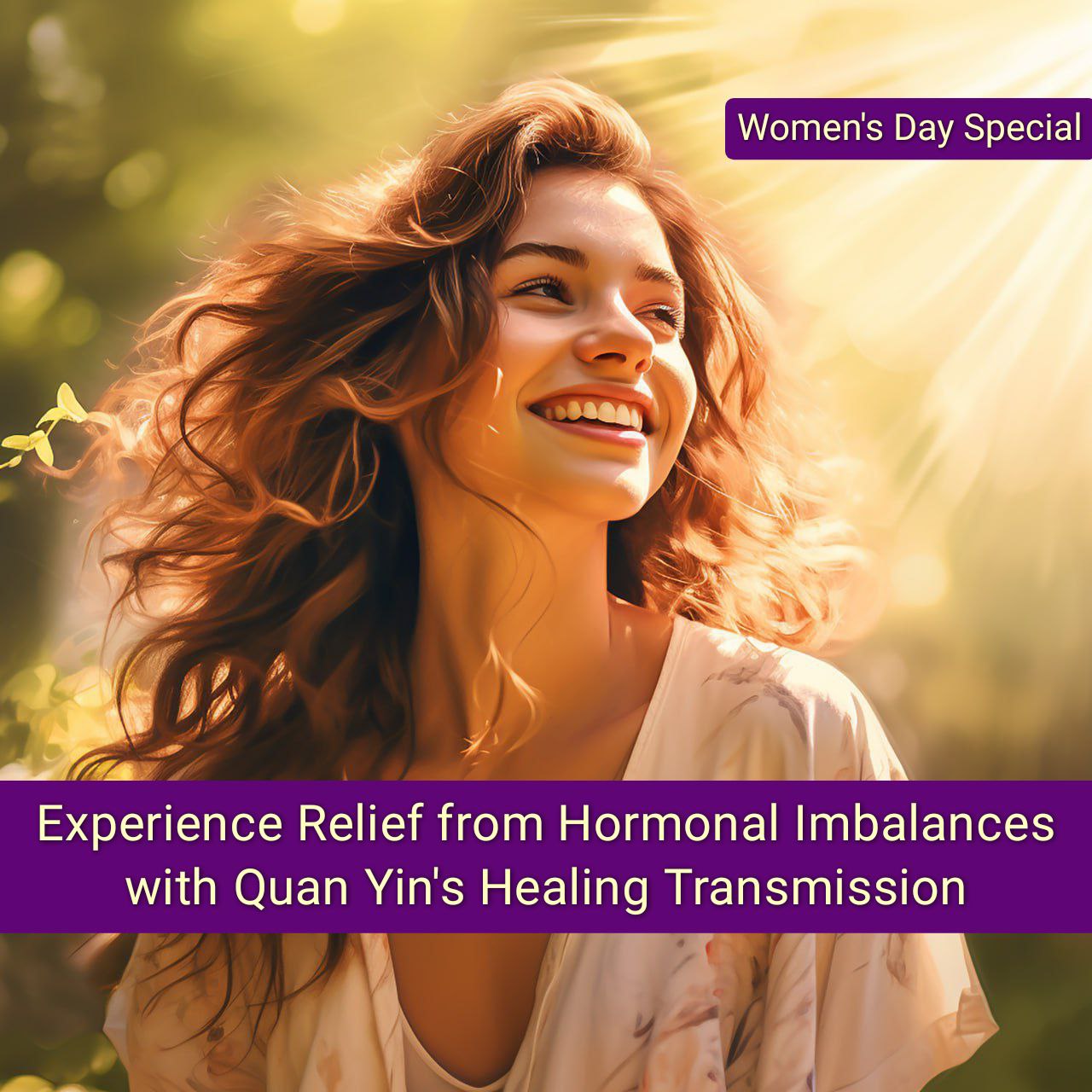 Experience Relief from Hormonal Imbalances with Quan Yin’s Healing Transmission!